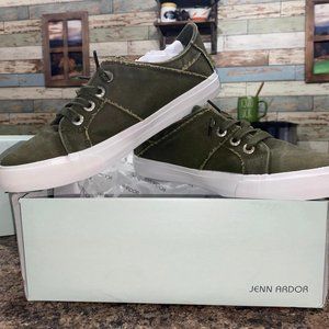 Jenn Ardor OD Green Shoes Size 8